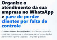 Organize atendimentos, automatize respostas e venda mais pelo WhatsApp. em São José do Rio Preto