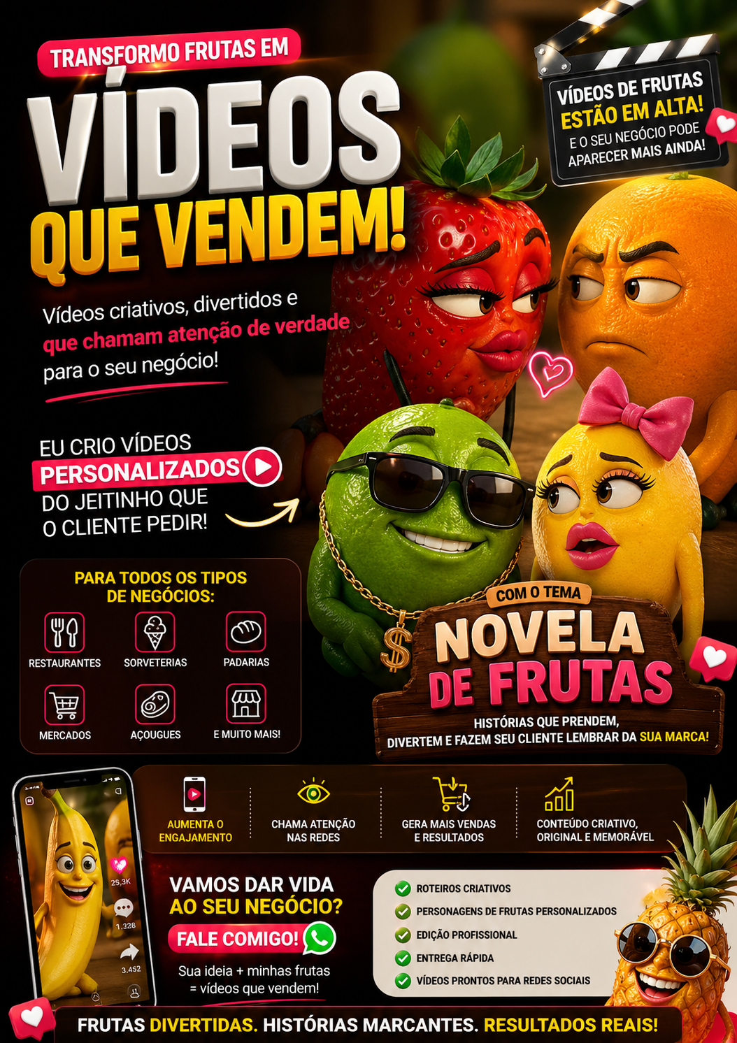 ðŸ”¥ VÃDEOS DE FRUTAS QUE ESTÃƒO VIRALIZANDO!