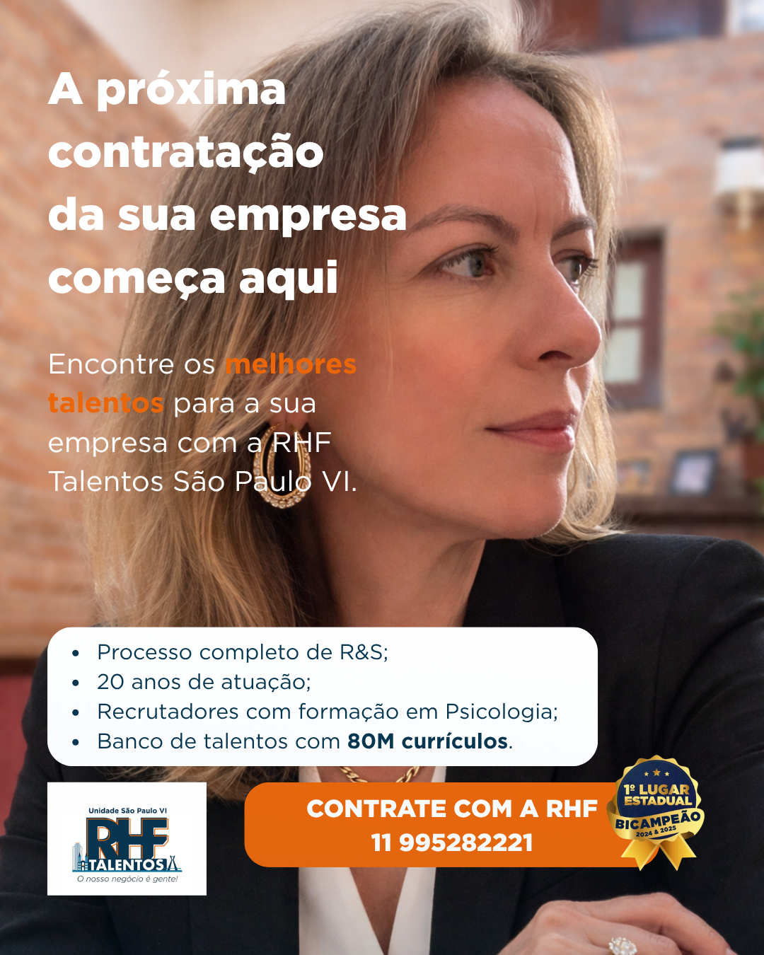 Recrutamento e SeleÃ§Ã£o de profissionais especializados