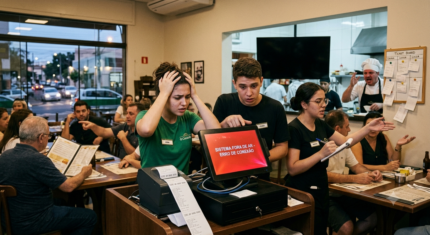 O risco de depender de uma única plataforma de delivery: como proteger seu restaurante contra falhas e prejuízos
