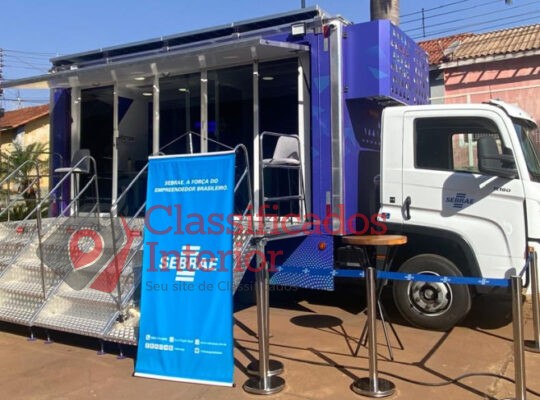 Sebrae Móvel chega a Castilho com atendimento gratuito para empreendedores