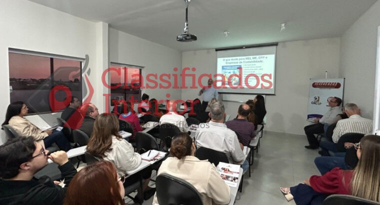 Casa cheia marca palestra do Sebrae
