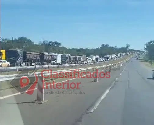 Motoristas enfrentam lentidão entre Mirassol e Rio Preto