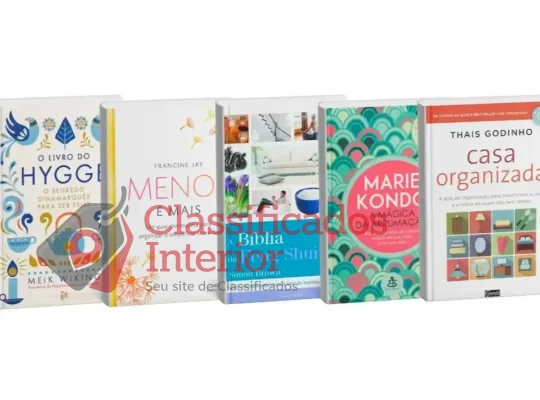 Cinco livros para criar a condição ideal de viver bem em casa