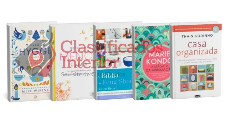 Cinco livros para criar a condição ideal de viver bem em casa