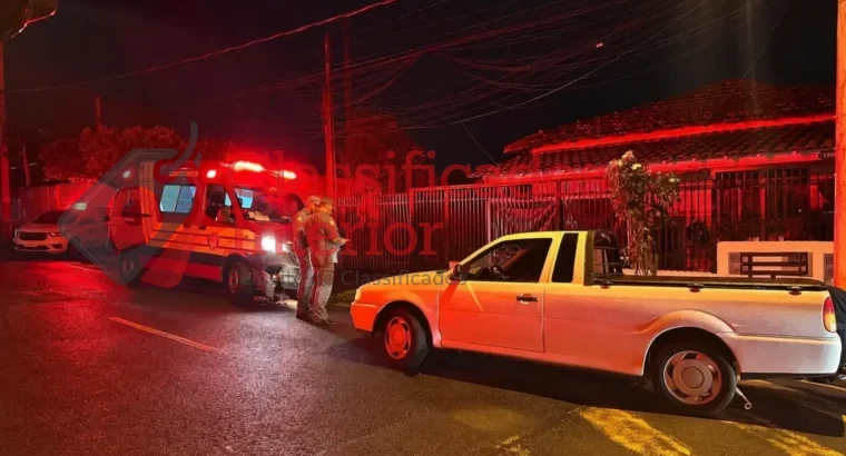 Motorista bêbado é preso após bater em viatura do Corpo de Bombeiros em Rio Preto