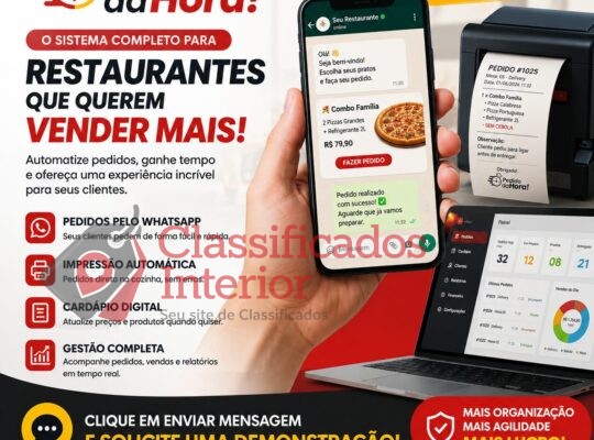 Anuncie Agora grátis No site Classificados Interior