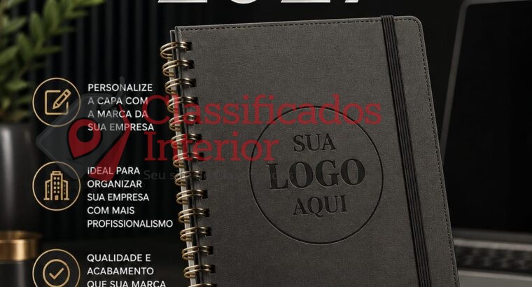 Agendas 2027 Personalizadas com Sua Marca | Empresas, Brindes e Presentes Corporativos
