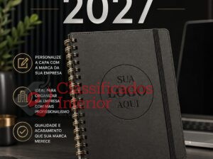 Agendas 2027 Personalizadas com Sua Marca | Empresas, Brindes e Presentes Corporativos