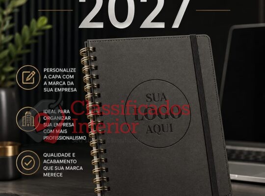 Agendas 2027 Personalizadas com Sua Marca | Empresas, Brindes e Presentes Corporativos