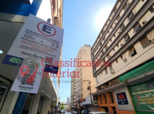 Estacionamento rotativo ganha opção de parquímetro digital por QR Code