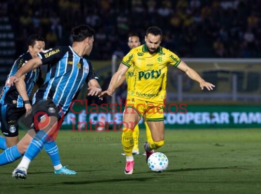 Mirassol empata com o Grêmio e vaga nas quartas fica em aberto