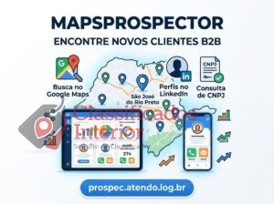 MapsProspector — Plataforma de Prospecção B2B e Geração de Leads