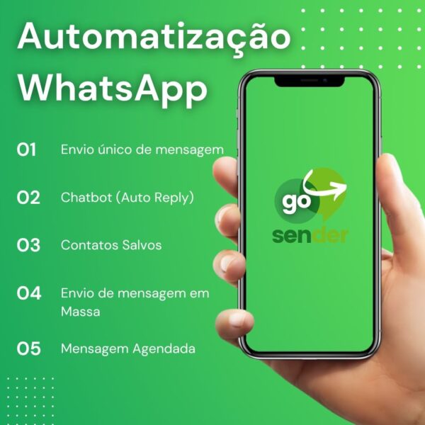 Ferramenta Go Sender - marketing para WhatsApp